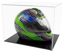 Acrylic Crash Helmet Display Case- Choice of Bases