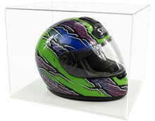 Acrylic Crash Helmet Display Case- Choice of Bases