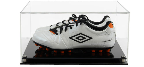 Acrylic Pair of Football Boots Display Case- Choice of Bases