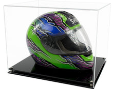 Acrylic Crash Helmet Display Case- Choice of Bases