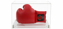 Acrylic Horizontal Boxing Glove Display Case- Choice of Bases