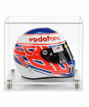 Acrylic 1:2 Scale F1 Helmet Model Display Case- Choice of Bases