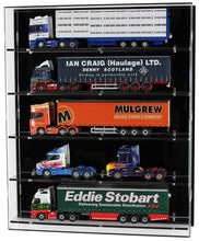 1:50 Scale Model Truck Wall Display Case (5 Shelf)