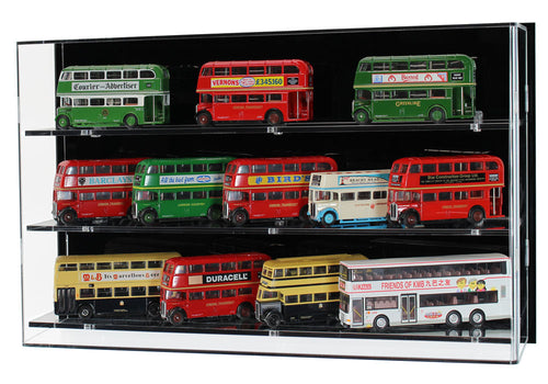 Acrylic Wall Display Case for 1:76 Scale Model Buses