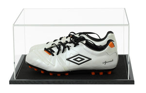 Acrylic Pair of Football Boots Display Case- Choice of Bases