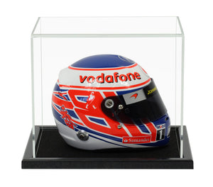 Acrylic 1:2 Scale F1 Helmet Model Display Case- Choice of Bases