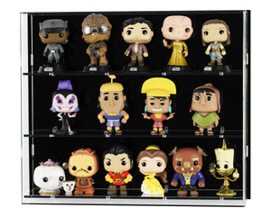 Three Shelf Funko Pop Wall Display Case